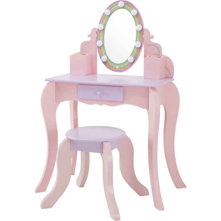 Fantasy Fields Little Princess Rapunzel Vanity with LED Mirror