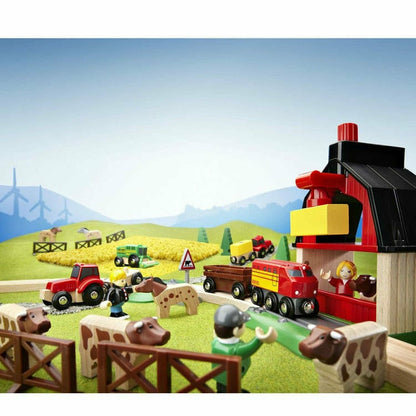 Farm Railway Set Toy Train Set