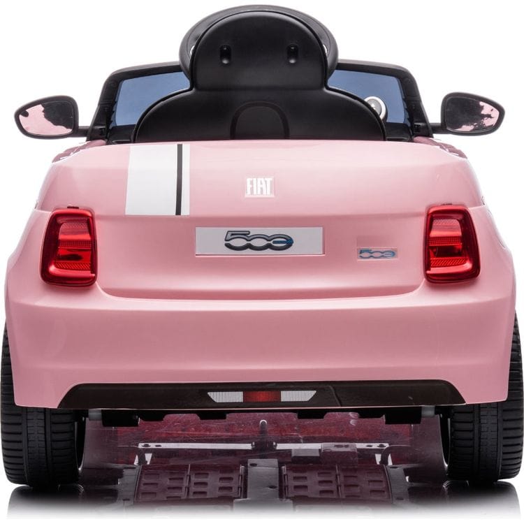 Fiat 500 12V Ride On Car - Pink