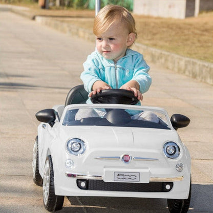 Fiat Push Car - White