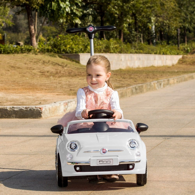 Fiat Push Car - White