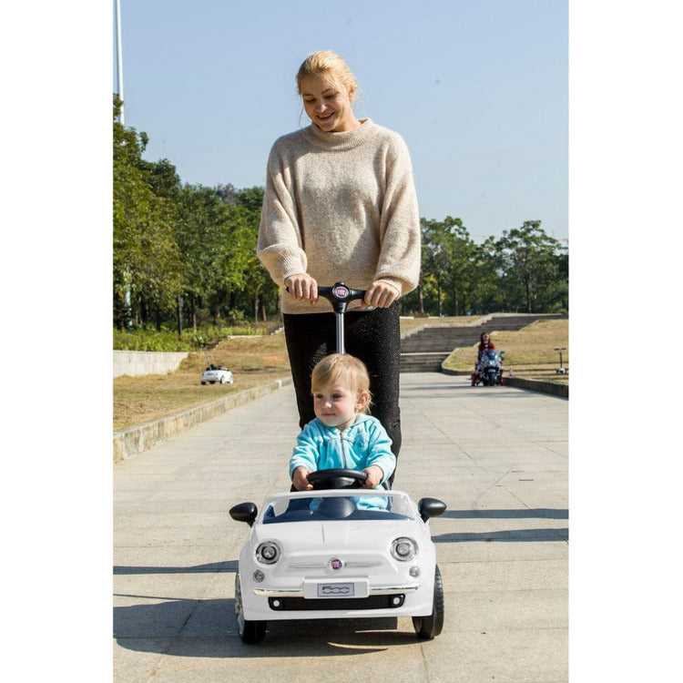 Fiat Push Car - White