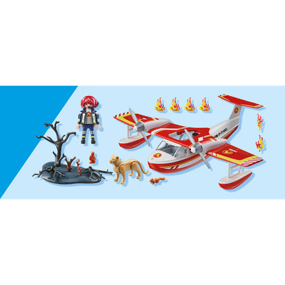 Firefighting Seaplane Playset