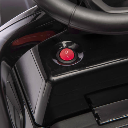 Ford Raptor 3-in-1 Push Ride On Toy Car - Black