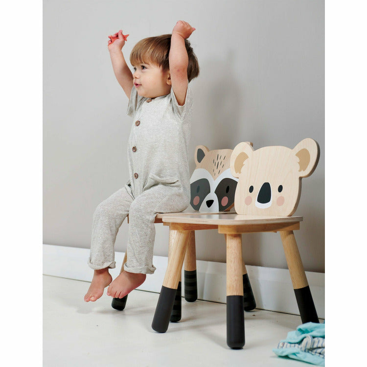 Forest Racoon Chair