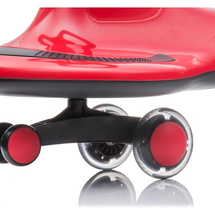 Freddo Toys Swing Car with Flashing Wheels - Red