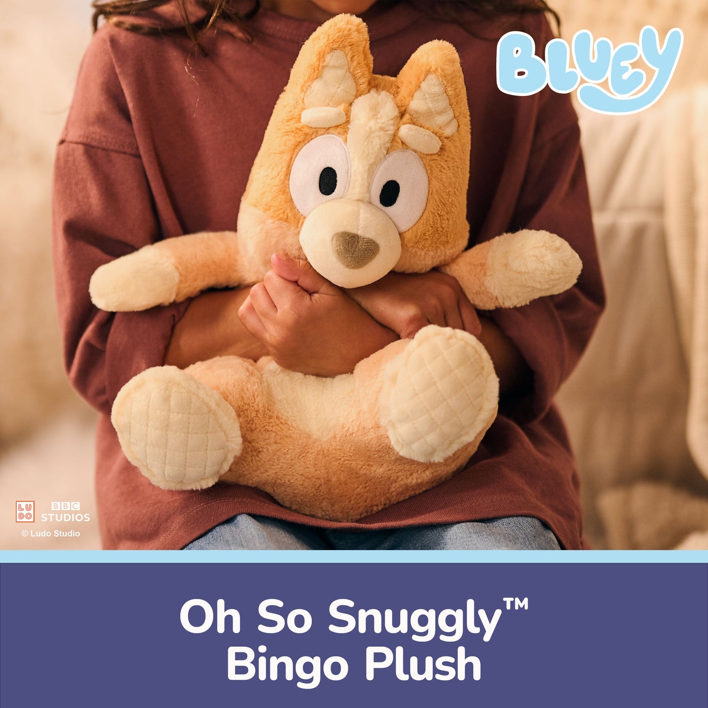 GUND Bingo Oh So Snuggly Plush - 12.5”