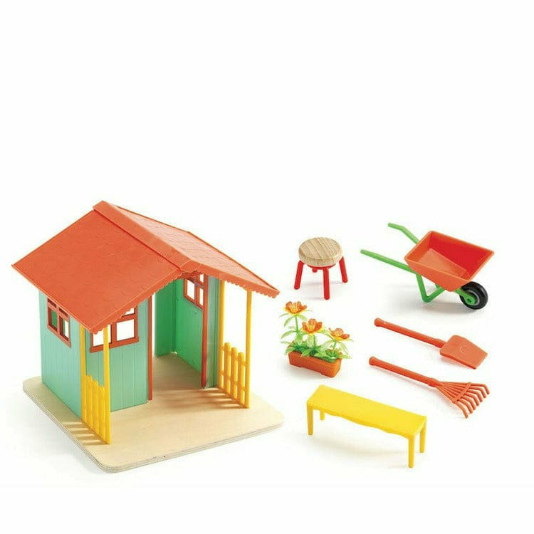Garden Shed Dollhouse Set