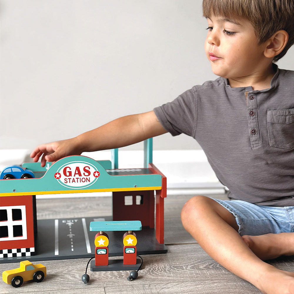Gas Station Playset