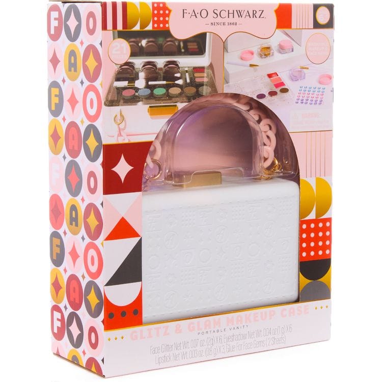 Glitz & Glam Portable Vanity Makeup Case