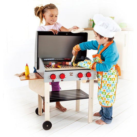 Gourmet Pretend Play Grill with Food Accessories