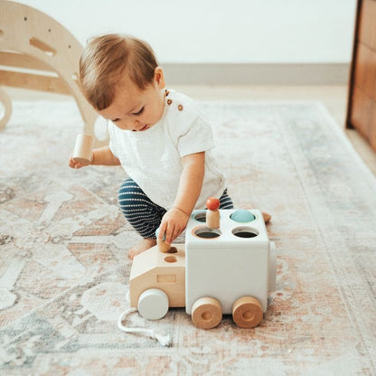 Hammer Time Wood Pull Toy