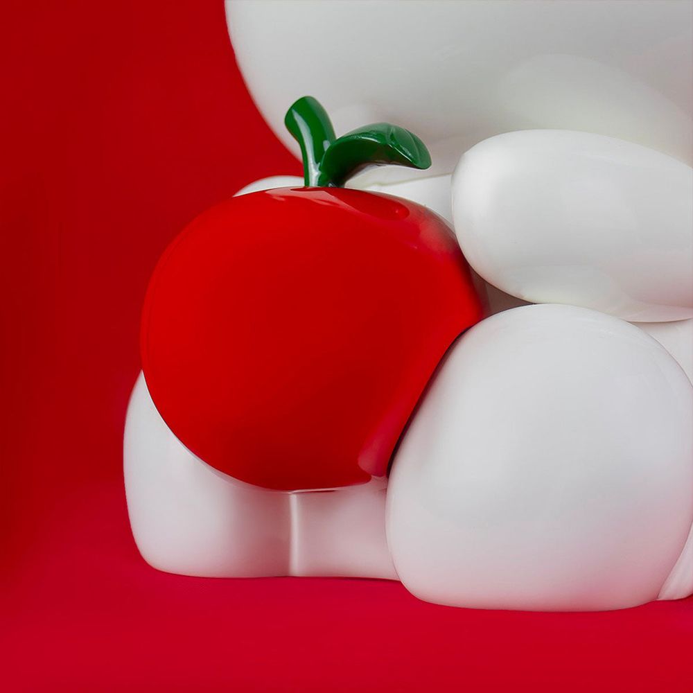 Hello Kitty Figure with Red Apple - 10.2"