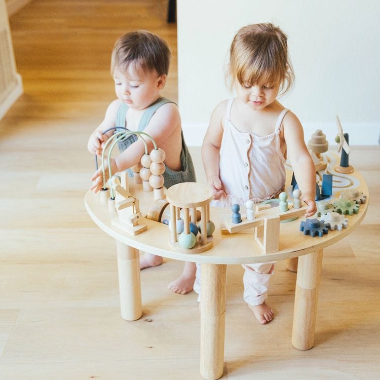 Hi-Lo Wood Activity Table