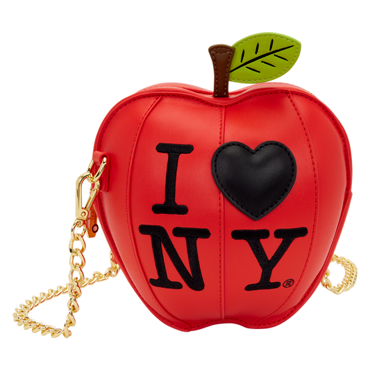 I Heart NY Apple Crossbody Purse