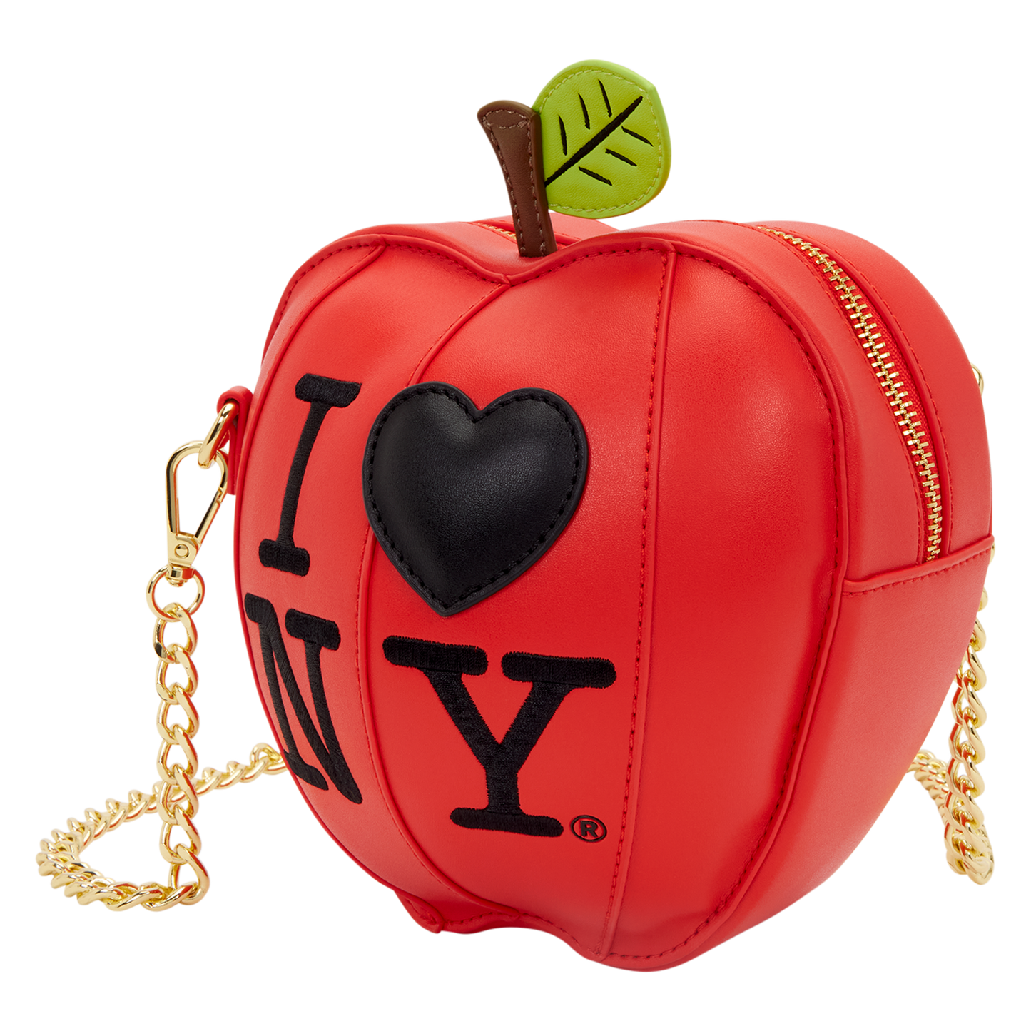 I Heart NY Apple Crossbody Purse
