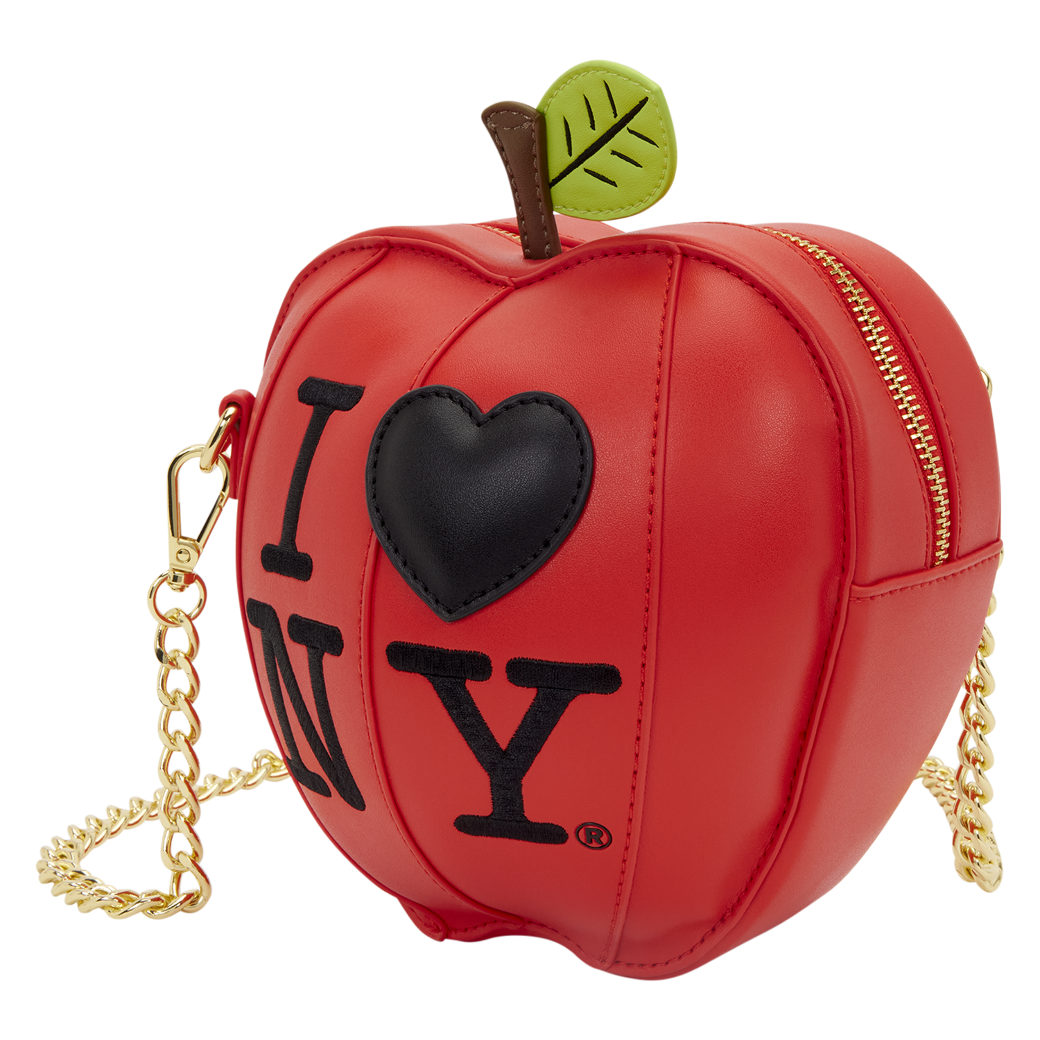 I Heart NY Apple Crossbody Purse