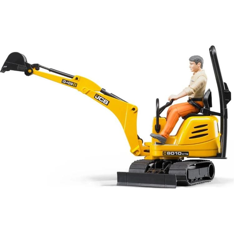 JCB Micro Excavator 8010 CTS with Worker