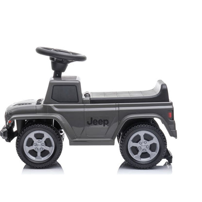 Jeep Rubicon Foot to Floor Ride On - Grey