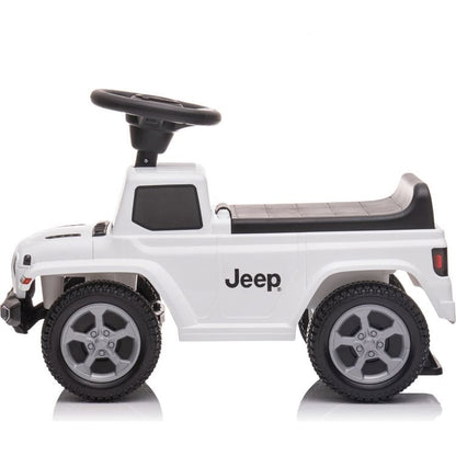 Jeep Rubicon Foot to Floor Ride On - White