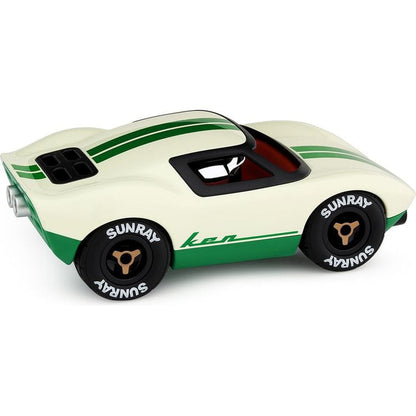 Ken Cline Toy Car - White