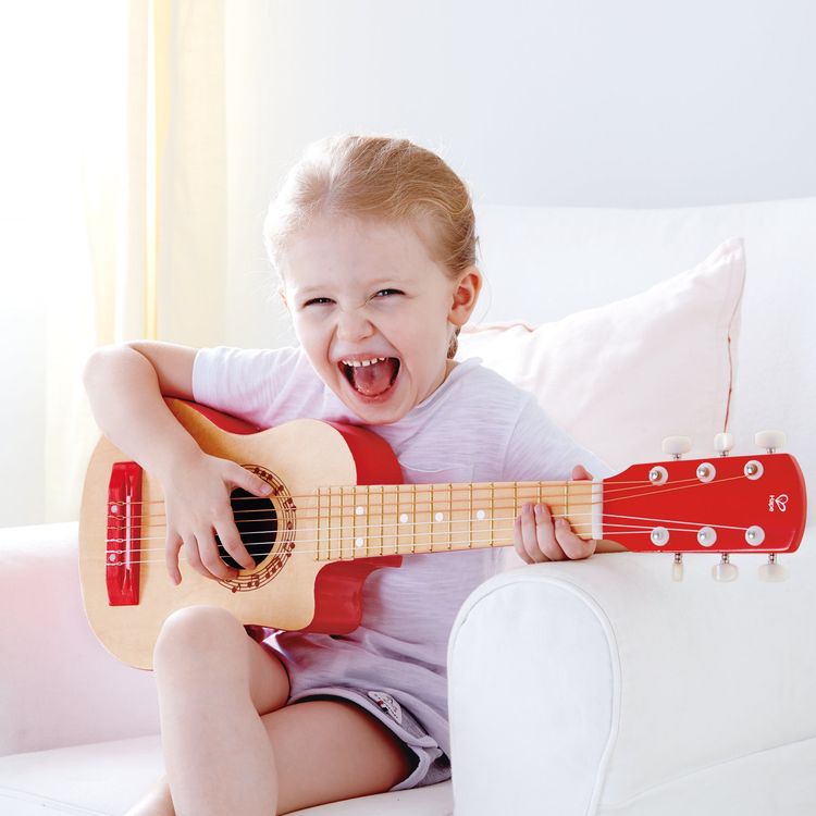 Kid's First Musical Guitar - Red Flame