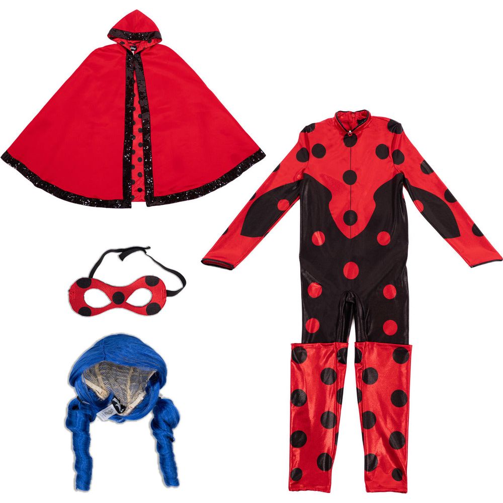 Ladybug 10th Anniversary Child Dress Up - Size 7/8 Years