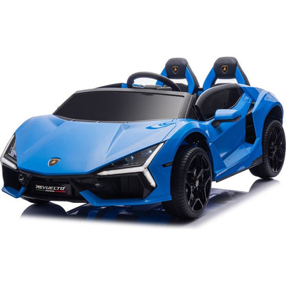 Lamborghini Revuelto 24V 2 -Seater Ride on Car - Blue
