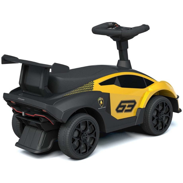 Lamborghini SCV Push Car - Yellow