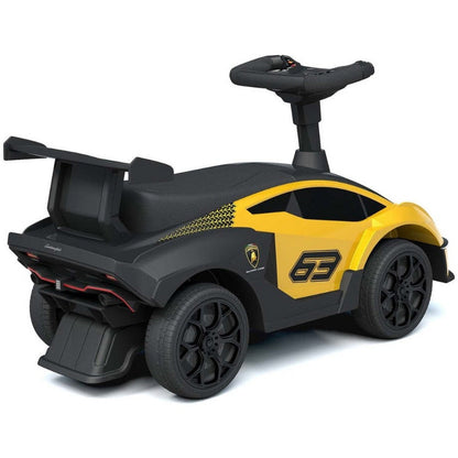Lamborghini SCV Push Car - Yellow