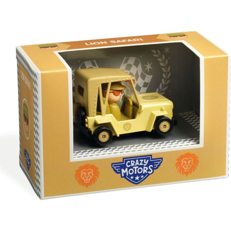 Lion Safari Crazy Motors Car Toy