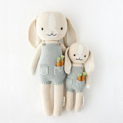 Little 13" Henry the Bunny Hand-Knit Doll