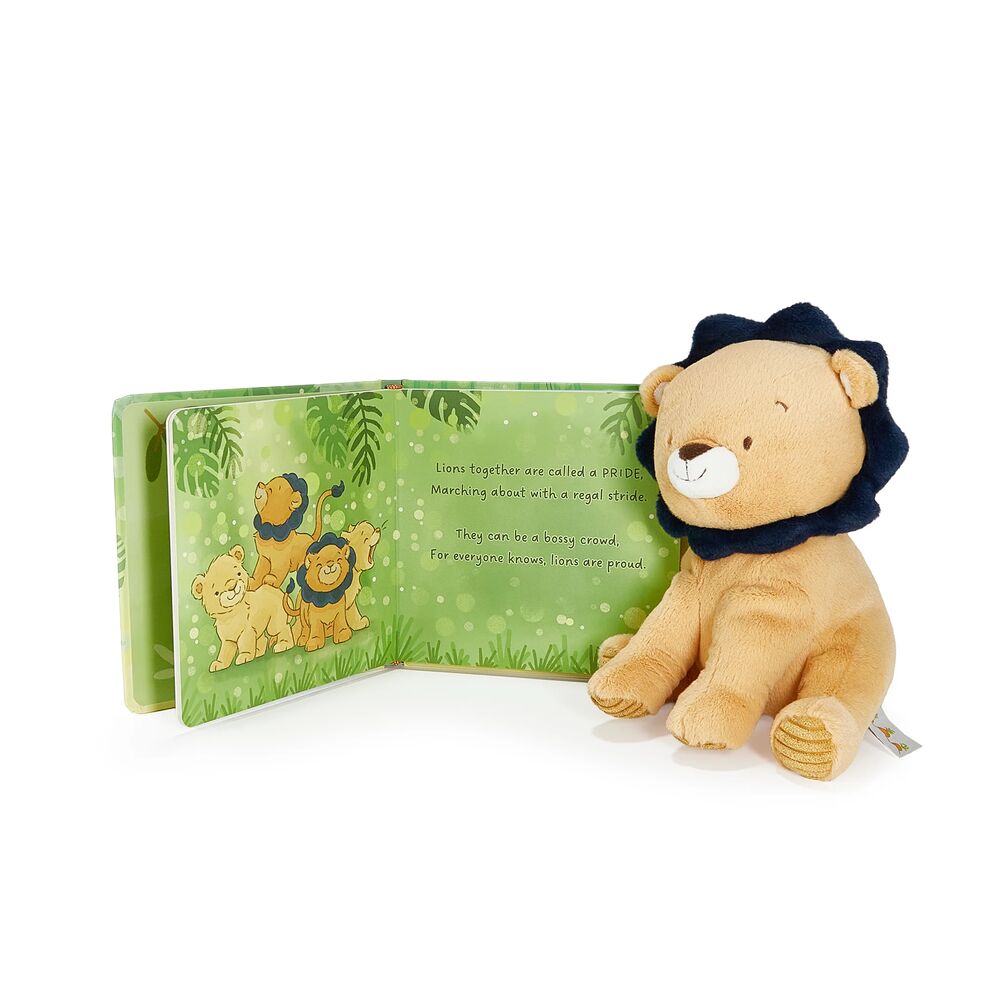 Little Lenny the Lion Plush & Book Bundle