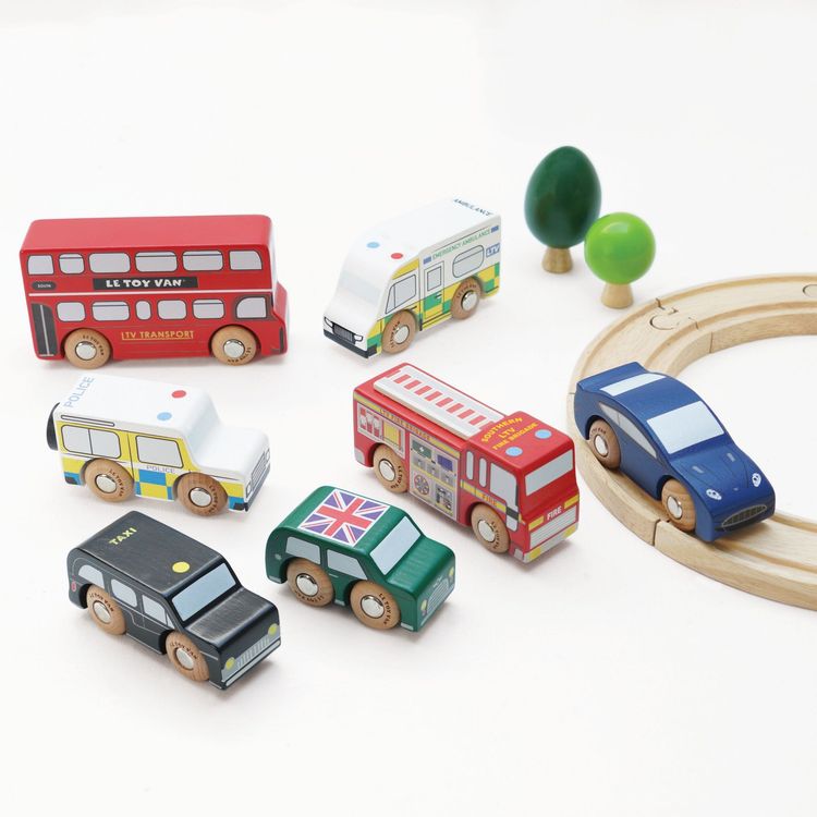 London Toy Car Set - 7 Pieces