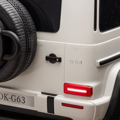 Mercedes G-Wagon 24V 4x4 2-Seater Ride on Car - White