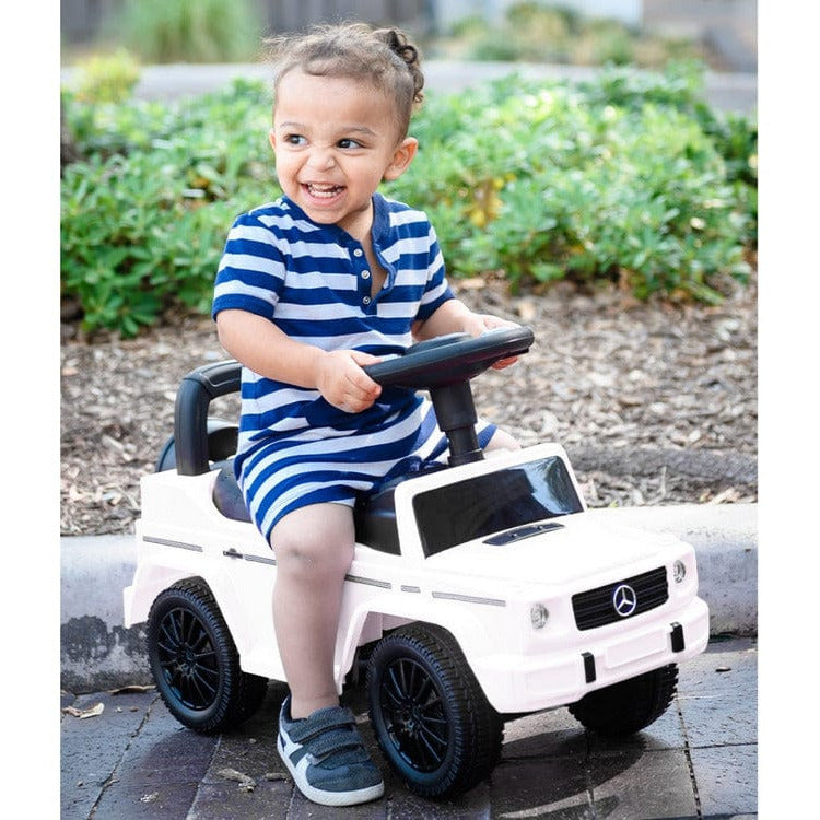 Mercedes G-Wagon Push Car - White
