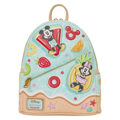 Mickey & Minnie Beach Fun Mini Backpack