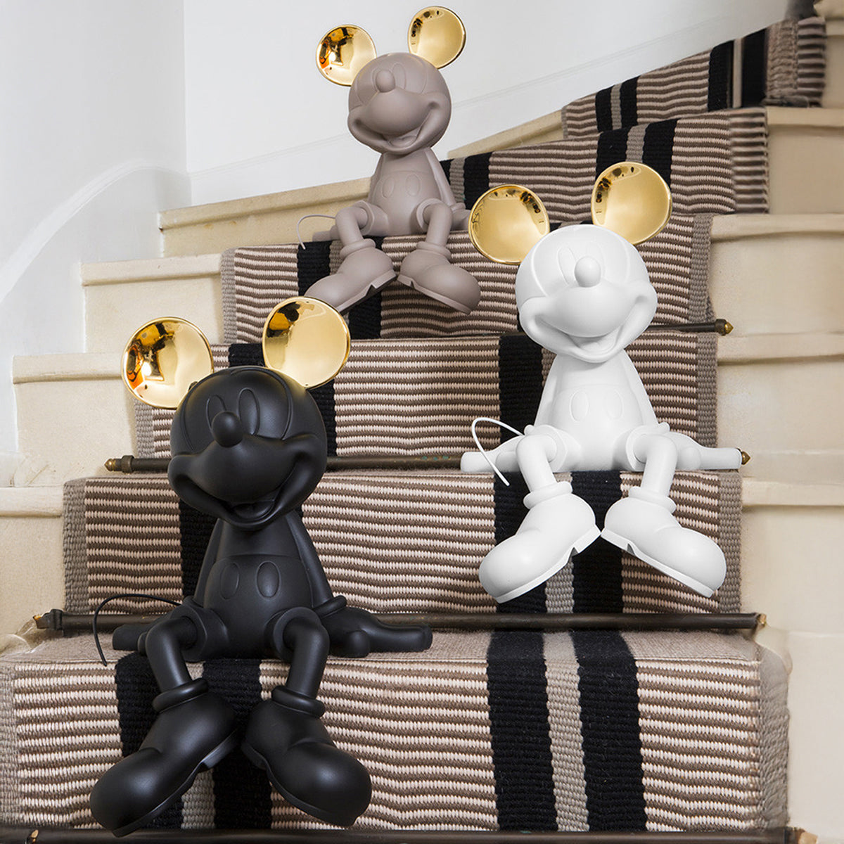 Mickey Mouse Take 2 Taupe & Gold Figure - 19"