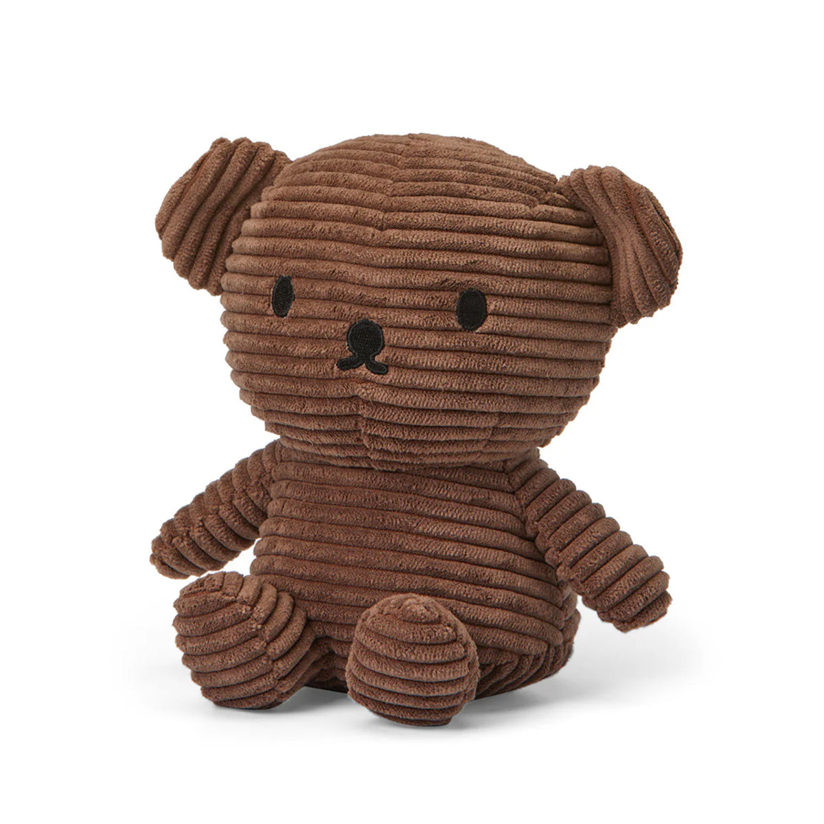 Miffy Boris Bear ECO Corduroy Brown - 7"