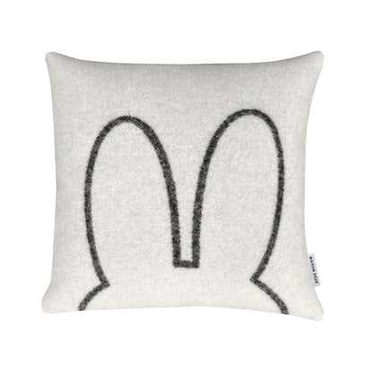 Miffy Cushion Cover - White/Black