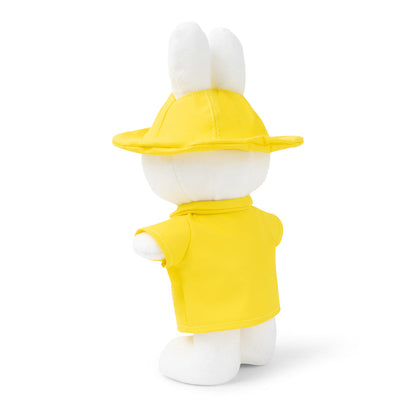 Miffy Plush with Yellow Rain Suit - 9.5"