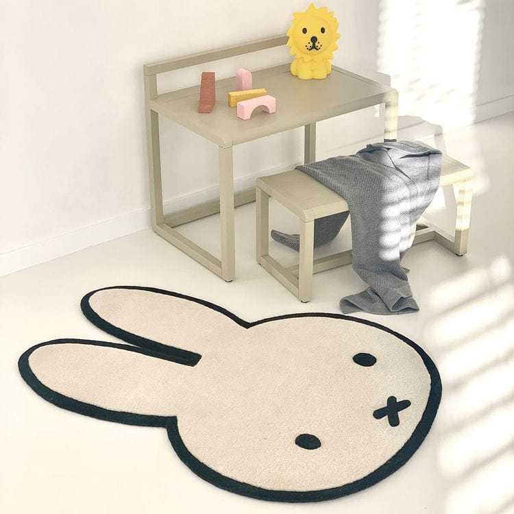 Miffy Rug - Cream