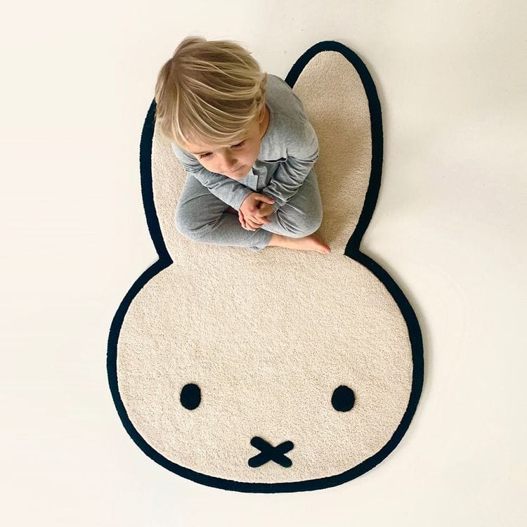 Miffy Rug - Cream