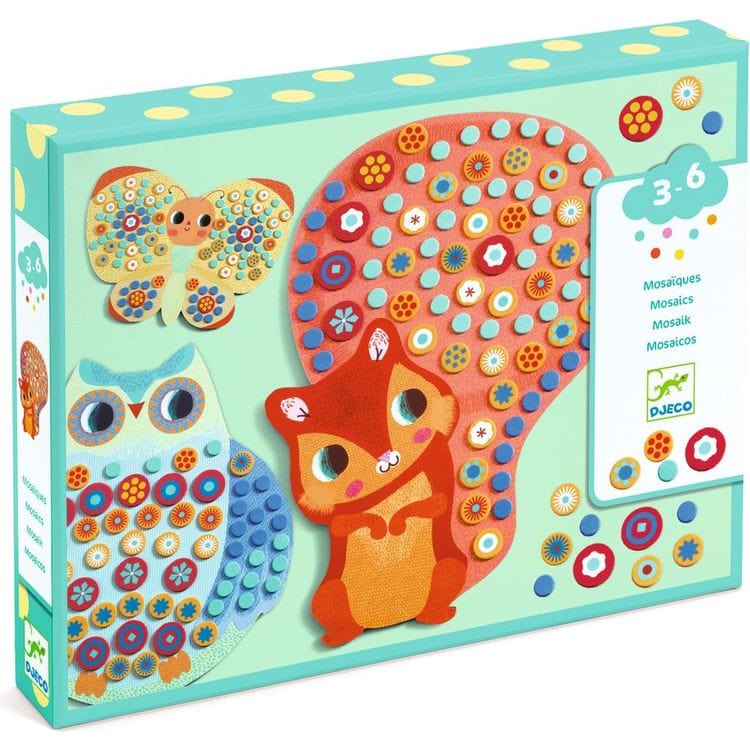 Millefiori Sticker Mosaic Collage