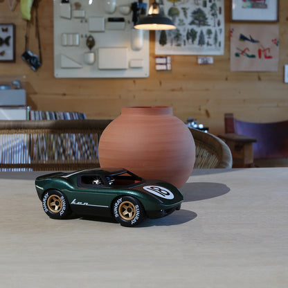 Mini Ken Rogers Toy Car - Metallic Green