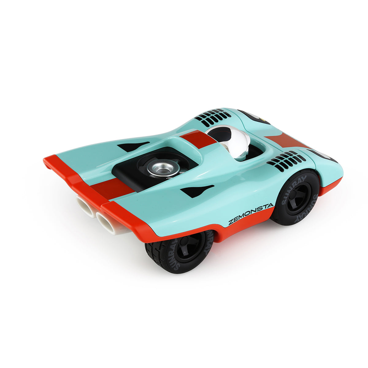 Mini Zemonsta Klaus Toy Car - Blue/Orange