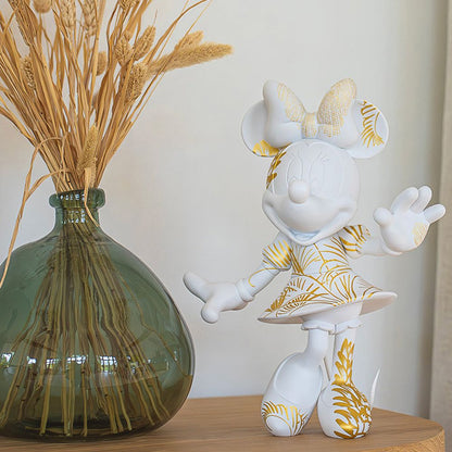 Minnie Mouse 12" Star Style Martyn Lawrence Bullard Figurine - White & Gold