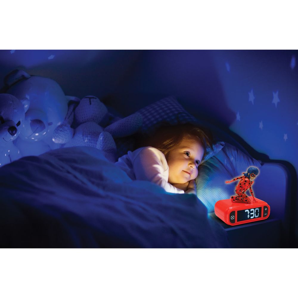 Miraculous Light Character Radio Alarm Clock