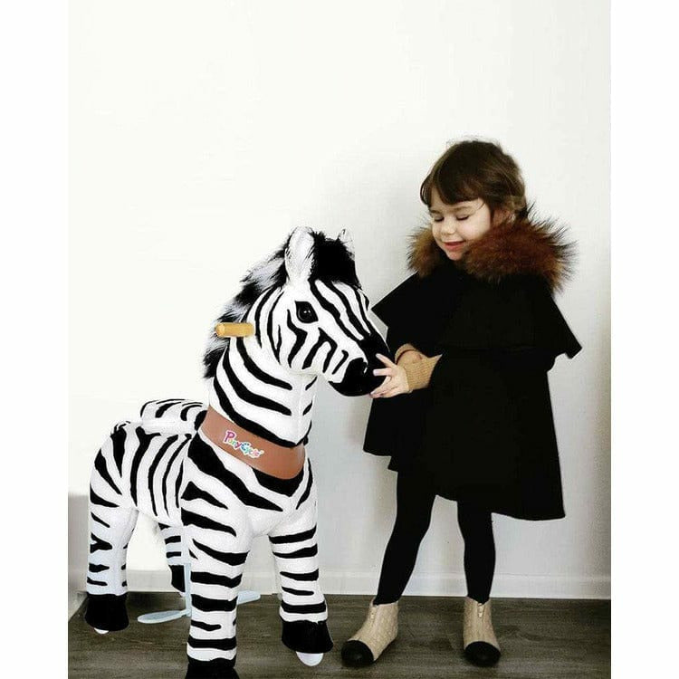 Model U Ride-On Zebra - 4-7 Years