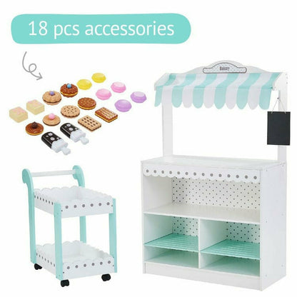 My Dream Bakery Shop Dessert Stand - White/Mint
